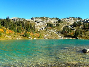 Semaphore Lakes in fall
