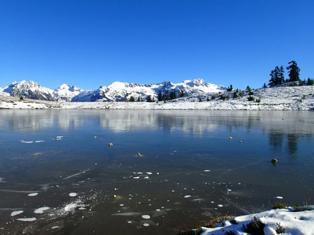 Elfin Lakes Ice