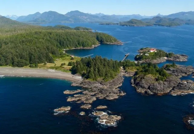 Flying over Yuquot
