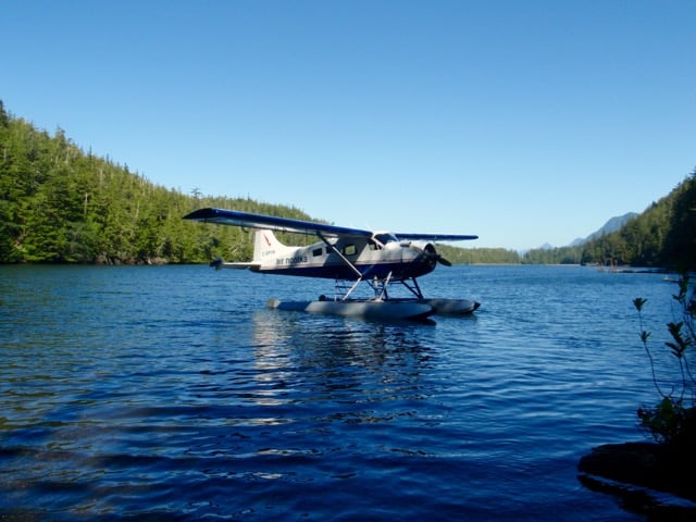 Floatplane on Nootka Island