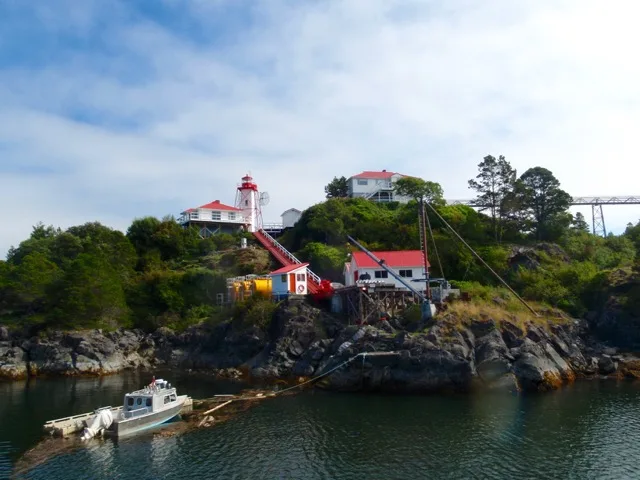 The lighthouse at Yuquot