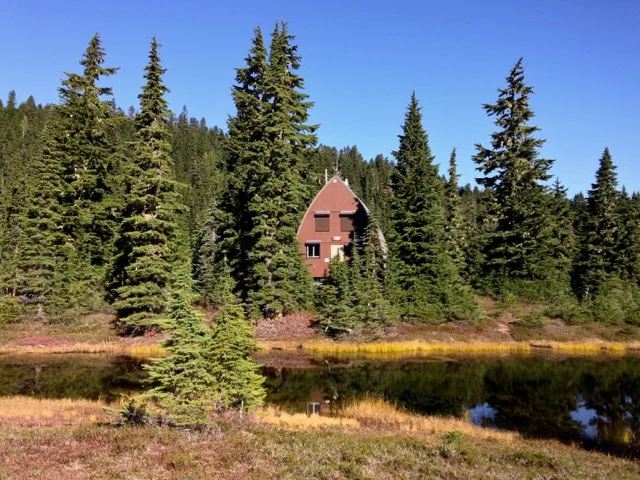 Ranger cabin in Strathcona Provincial Park