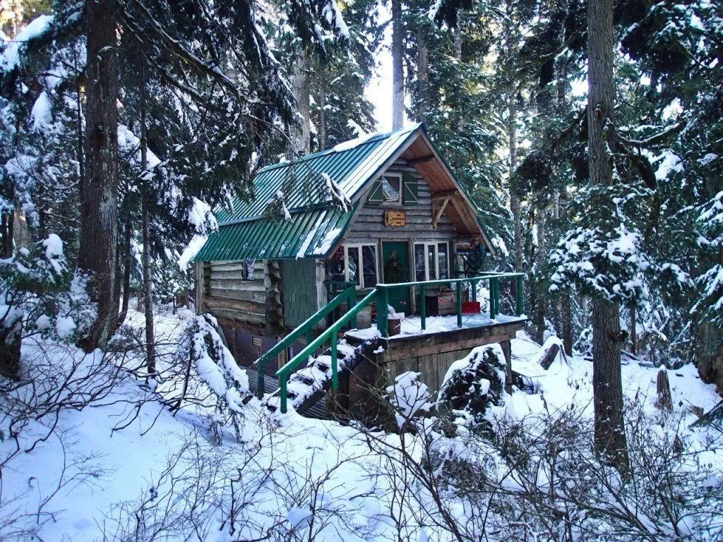 Cabin at Hollyburn in West Vancouver. Just one of 15 unusual hikes near Vancouver.