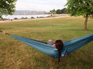 Hammock at Jericho Beach, Vancouver, BC