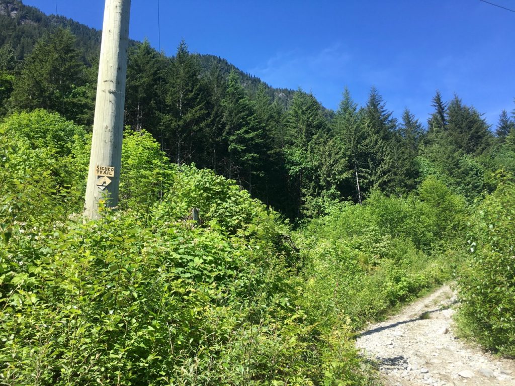 Sigurd Creek Trailhead - Crooked Falls