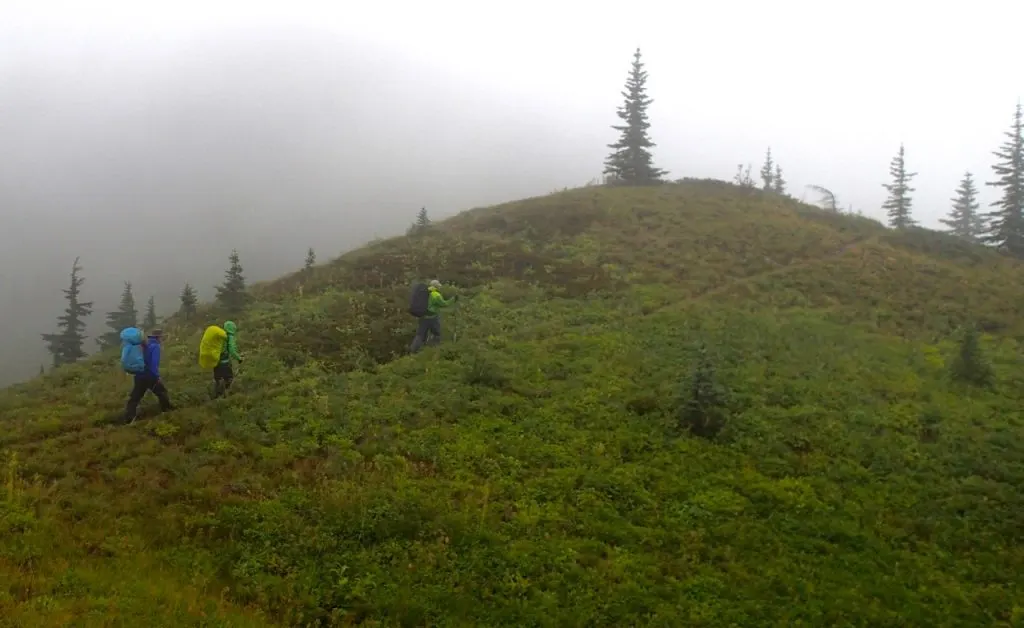 How to safely hike in the rain