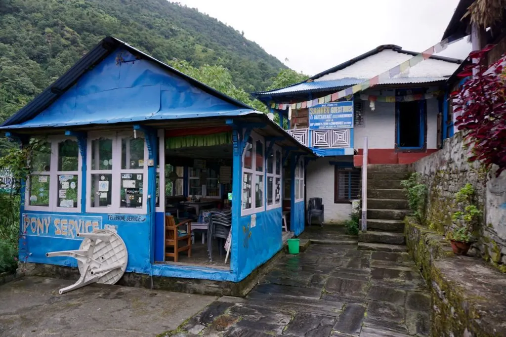 Trekking to Annapurna Base Camp