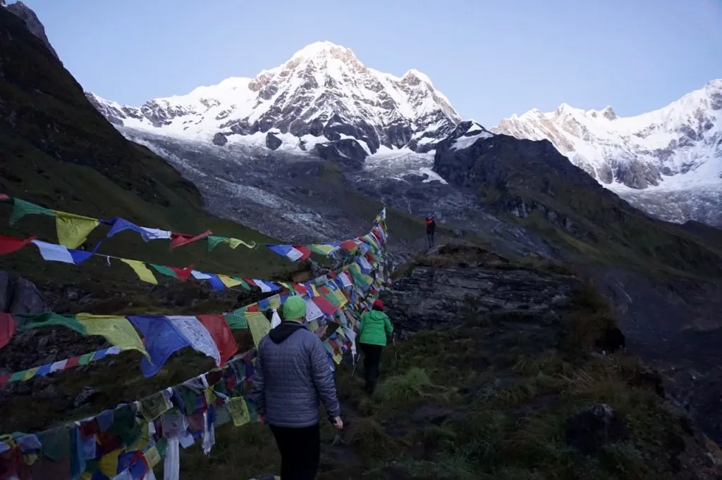 Trekking to Annapurna Base Camp