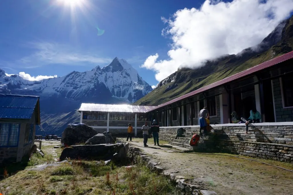 Trekking to Annapurna Base Camp