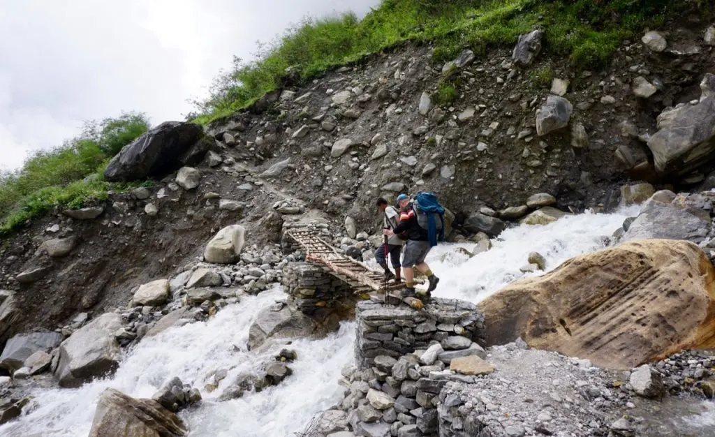 Trekking to Annapurna Base Camp