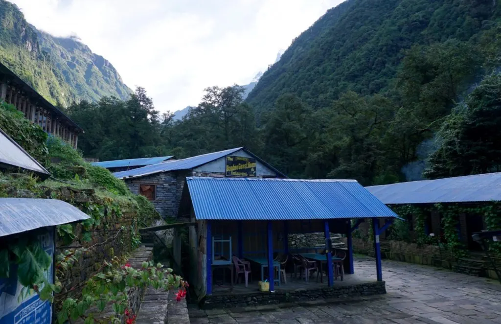 Trekking to Annapurna Base Camp