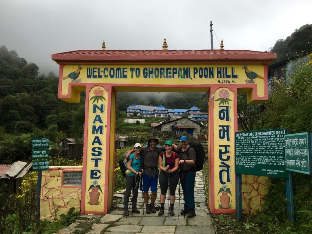 Trekking to Annapurna Base Camp