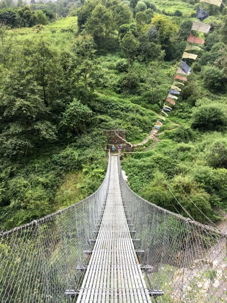 Trekking to Annapurna Base Camp