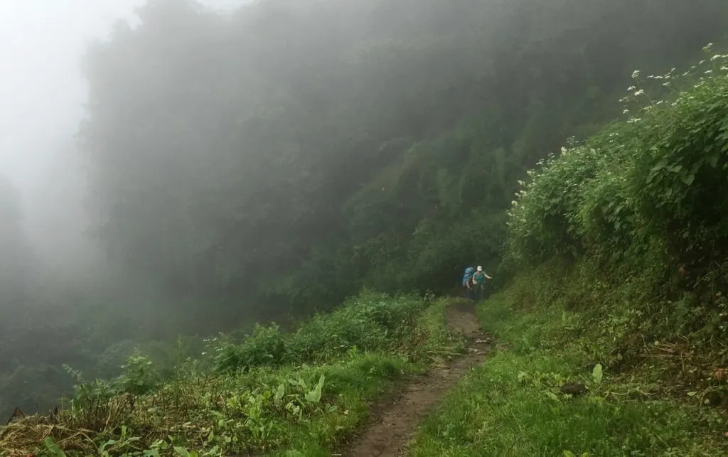 Trekking to Annapurna Base Camp