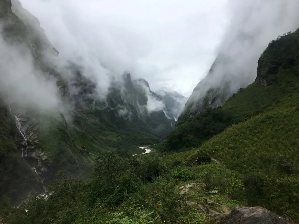 Trekking to Annapurna Base Camp