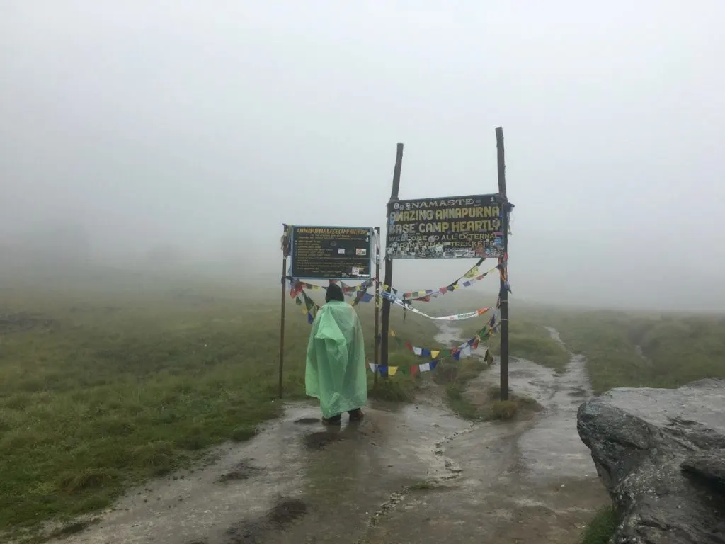 Trekking to Annapurna Base Camp