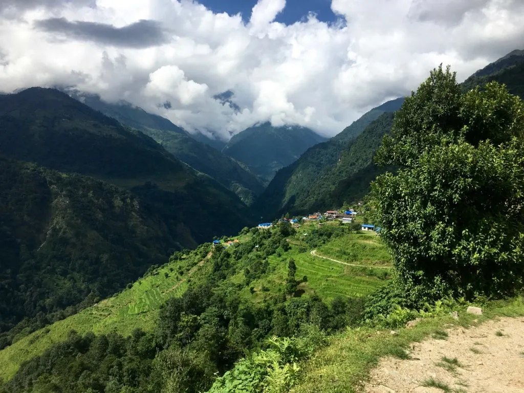 Trekking to Annapurna Base Camp