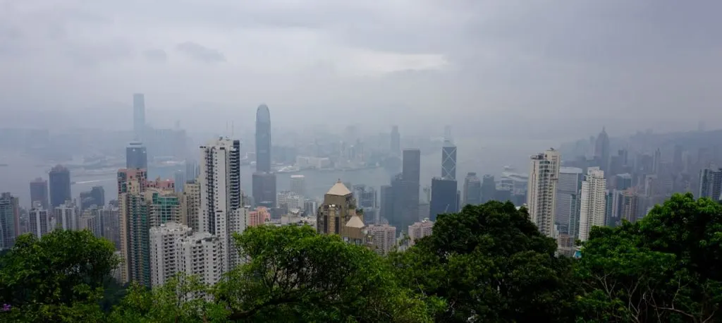 Hong Kong from Victoria Peak