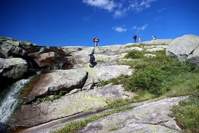 Hiking the Long Range Traverse in Gros Morne National Park, Newfoundland.