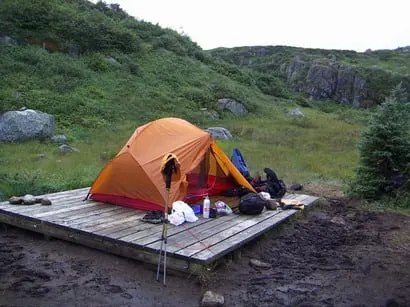 Hiking the Long Range Traverse in Gros Morne National Park in Newfoundland.