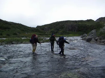 Hiking the Long Range Traverse in Gros Morne National Park, Newfoundland.