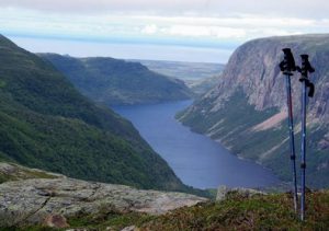 Hiking the Long Range Traverse in Gros Morne National Park, Newfoundland.