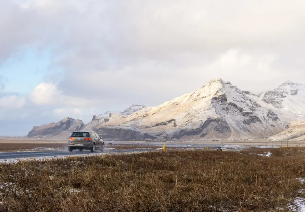 Winter road on the south coast of Iceland. A winter week in Iceland. Iceland in January. 35 Photos that will make you want to go to Iceland in winter.