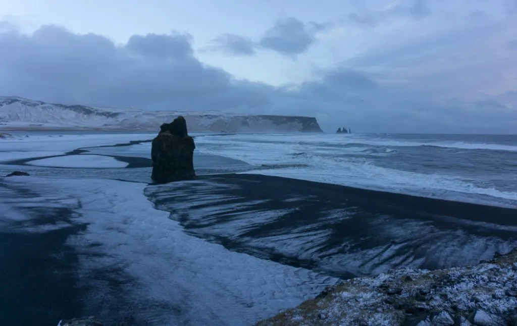 The view from Dyrholaey in winter. A winter week in Iceland. Iceland in January. 35 Photos that will make you want to go to Iceland in winter.
