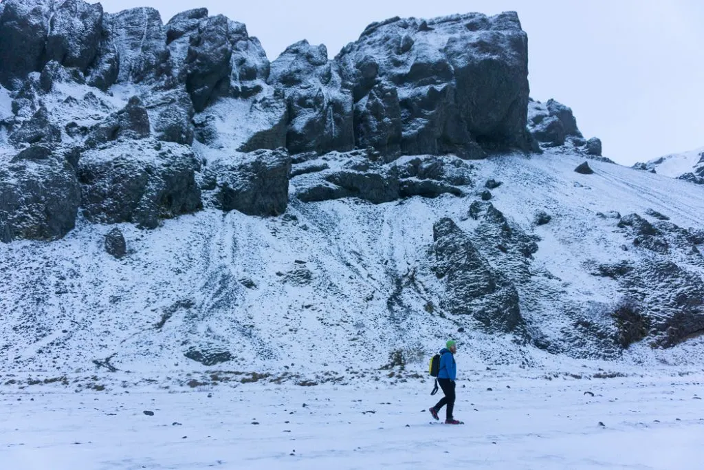 Winter hiking in Iceland. A winter week in Iceland. Iceland in January. 35 Photos that will make you want to go to Iceland in winter.