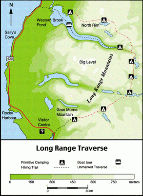 Hiking the Long Range Traverse in Gros Morne National Park in Newfoundland