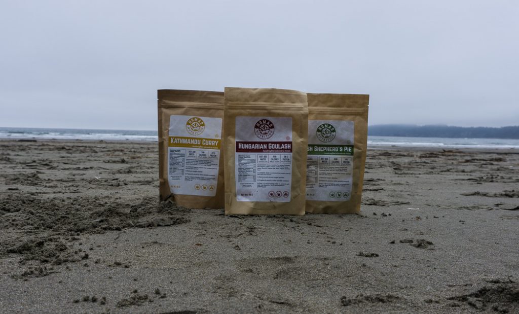 Nomad Nutrition dehydrated backpacking meals review. Gluten free and vegan dehydrated backpacking meals - just add boiling water.