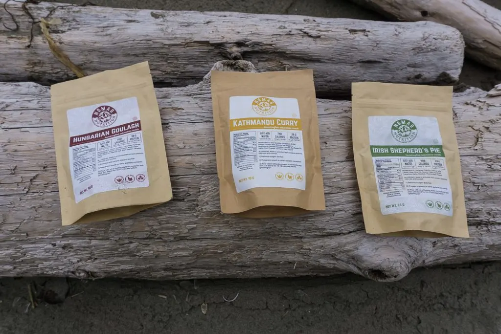 A review of three flavours of Nomad Nutrition dehydrated backpacking meals. Gluten free and vegan dehydrated backpacking meals - just add boiling water.