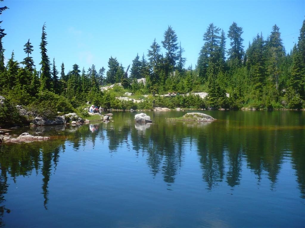 Mystery Lake at Mount Seymour. One of 6 easy hikes in Vancouver for beginners and tourists that deliver gorgeous west coast nature, with minimal effort. Plus they're transit accessible!