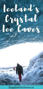 Iceland's Crystal Ice Caves. The Ultimate Guide to Ice Caves in Iceland: Everything you ever needed to know about visiting ice caves in Iceland. Find out how to go INSIDE the Crystal Cave glacier ice cave and see the blue ice.
