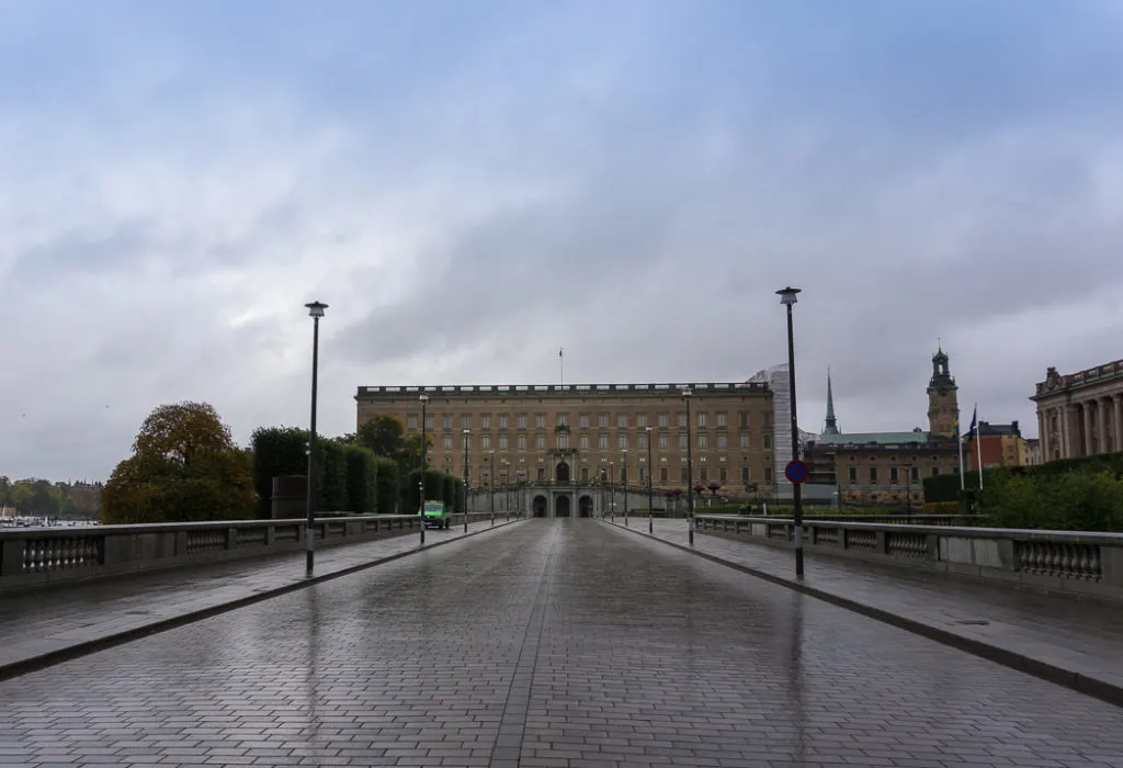 The Royal Palace. Visit it on the Ultimate Self-Guided Walking Tour of Stockholm.