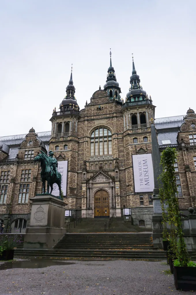 The Nordic Museum in Stockholm, Sweden. 30 photos of Stockholm that will inspire you to visit.