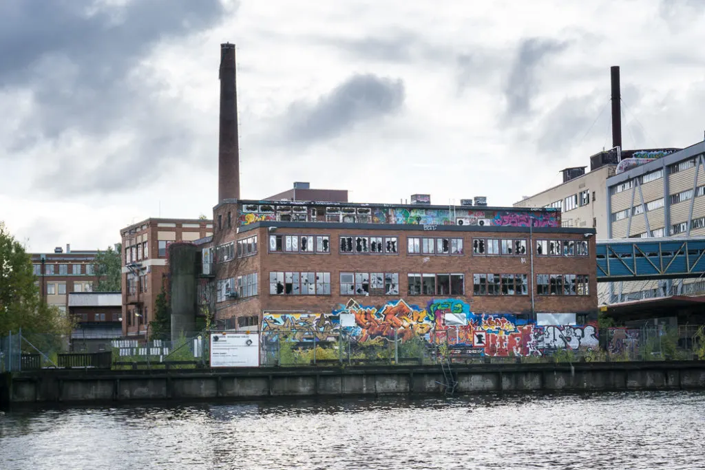 Abandoned industrial building in southern Stockholm, Sweden. 30 photos of Stockholm that will inspire you to visit.