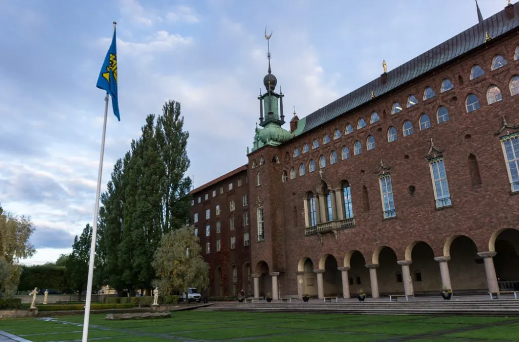 City hall in Stockholm, Sweden. 30 photos of Stockholm that will inspire you to visit.