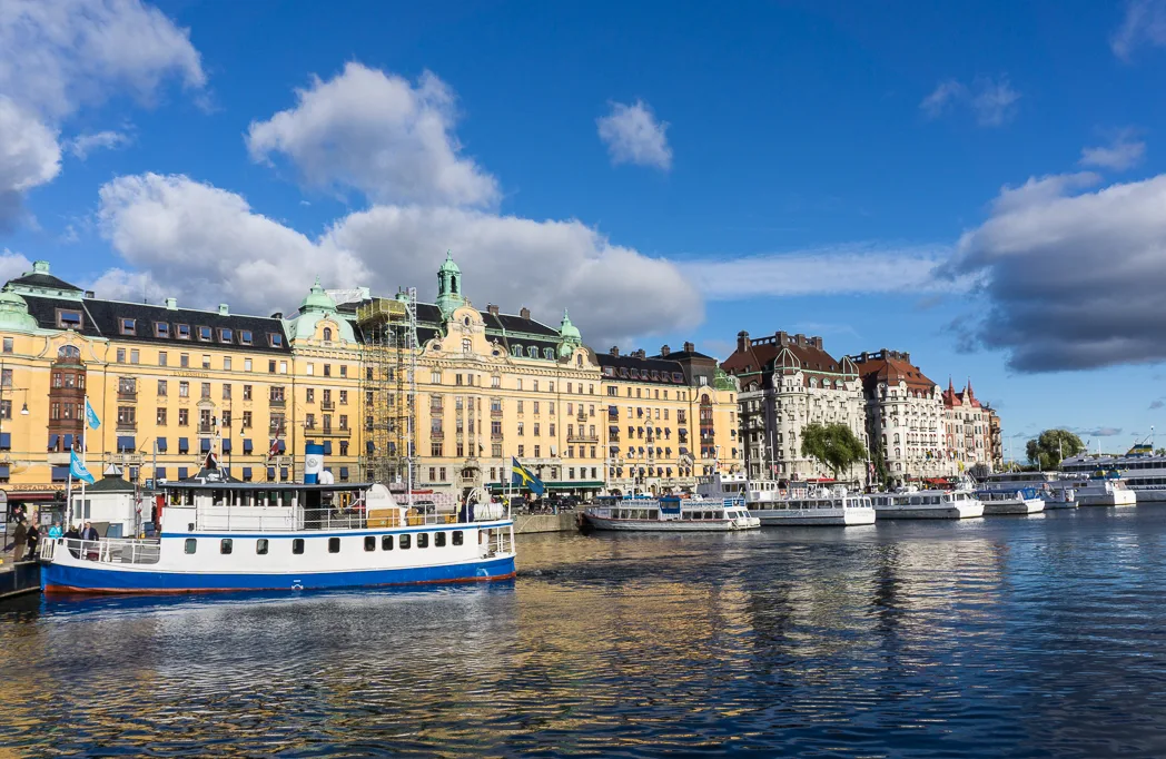 Strandvagen in Stockholm, Sweden. 30 photos of Stockholm that will inspire you to visit.