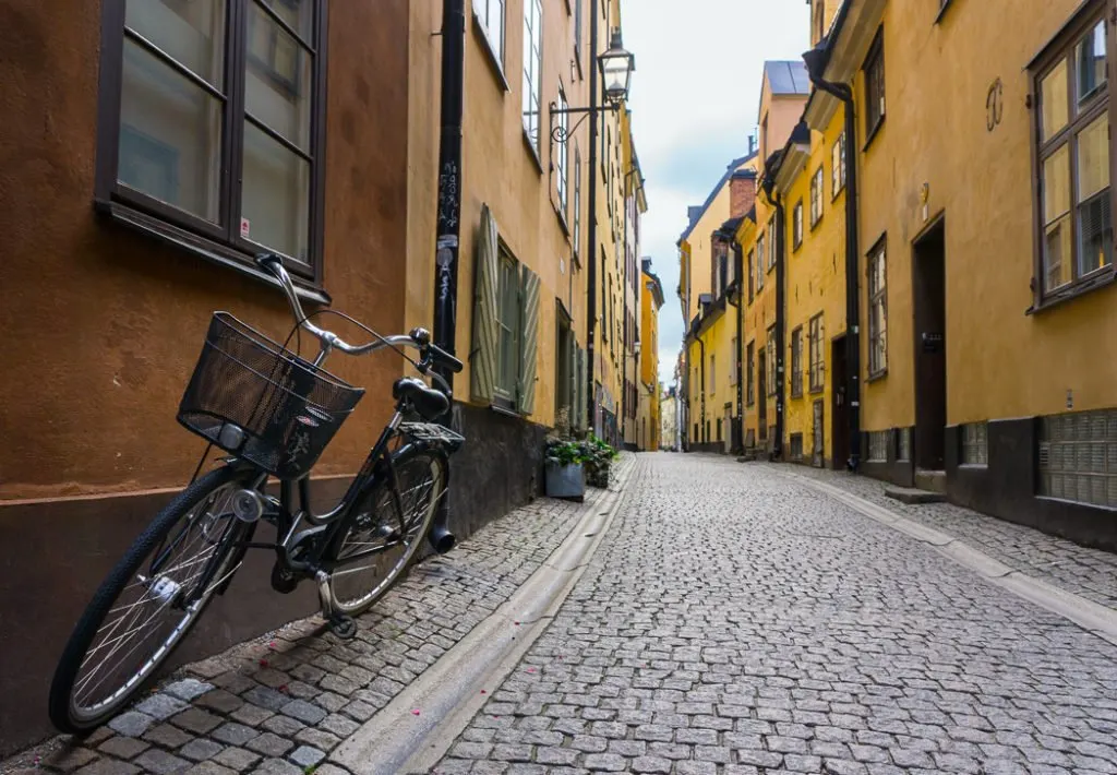 Prastgatan in Gamla Stan, Stockholm, Sweden