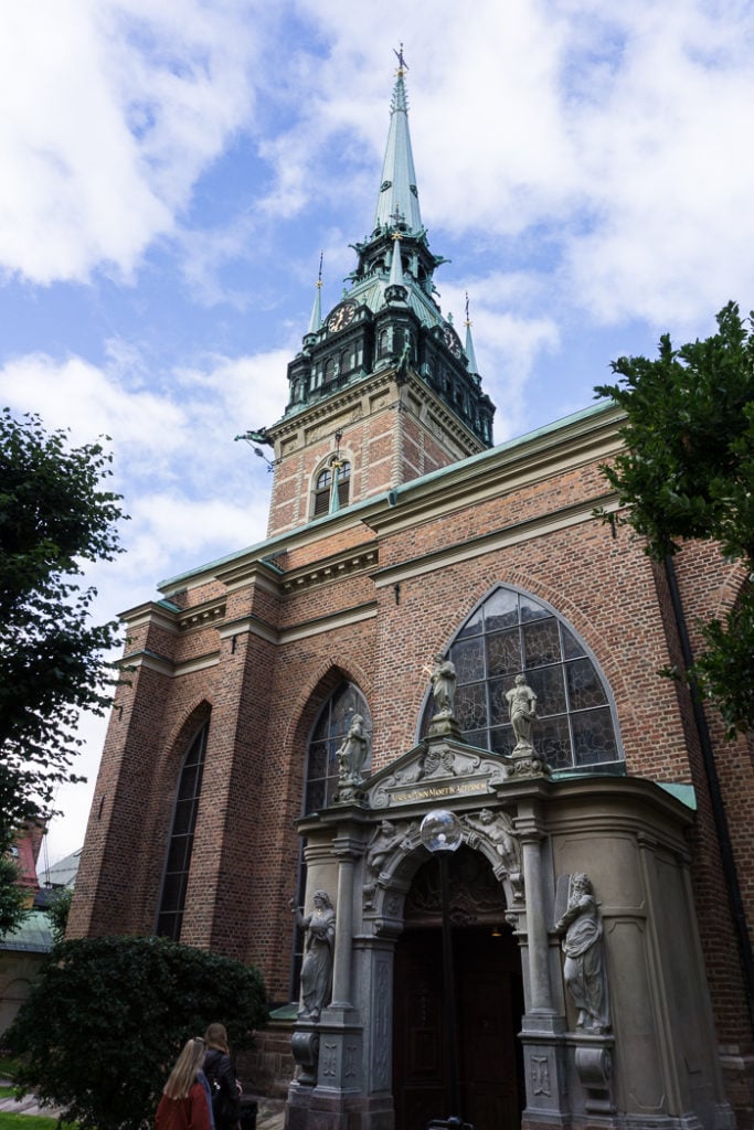 The German Church in Stockholm. Visit it on the Ultimate Self-Guided Walking Tour of Stockholm