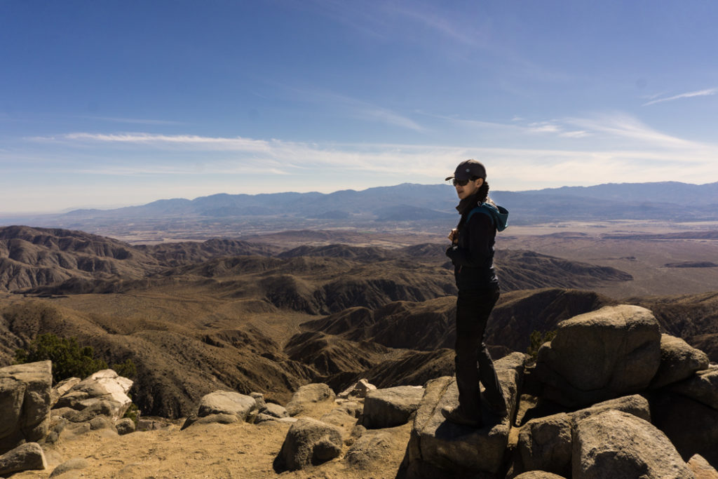 A view from Keys View in Joshua Tree National Park, one of 15 awesome things to do in Joshua Tree. Add Keys View to your Joshua Tree bucketlist.