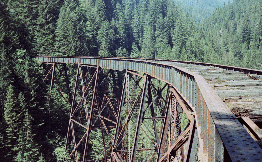 An abandoned train trestle at Ladner Creek near Hope. Just one of 15 unusual hikes near Vancouver.