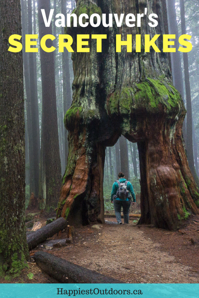 Secret hikes near Vancouver, BC, Canada. 15 Unusual Hikes Near Vancouver. Off the beaten path hikes in Vancouver. Weird places to hike near Vancouver. #hiking #Vancouver #Canada