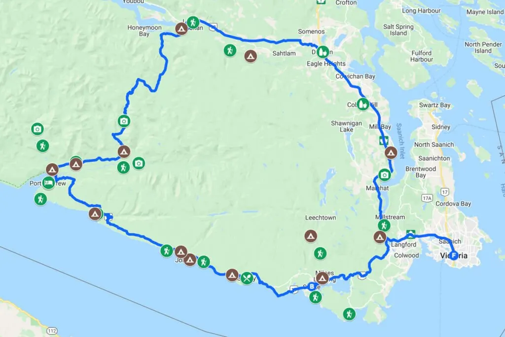 Pacific Marine Circle Route Google Map