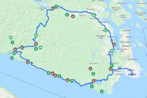 Pacific Marine Circle Route Google Map