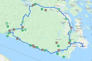 Pacific Marine Circle Route Google Map