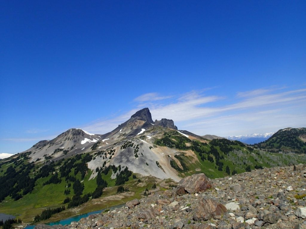 Svart Brosme I Garibaldi Provincial Park nær Vancouver, BC - en Av De Mest Instagrammed turer i Vancouver