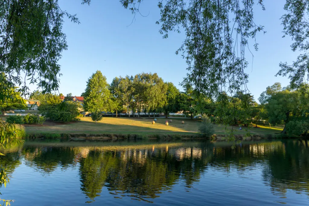 The Meander River in Deloraine, Tasmania. Just one of over 40 things to do in Devonport and Tasmania's North West.