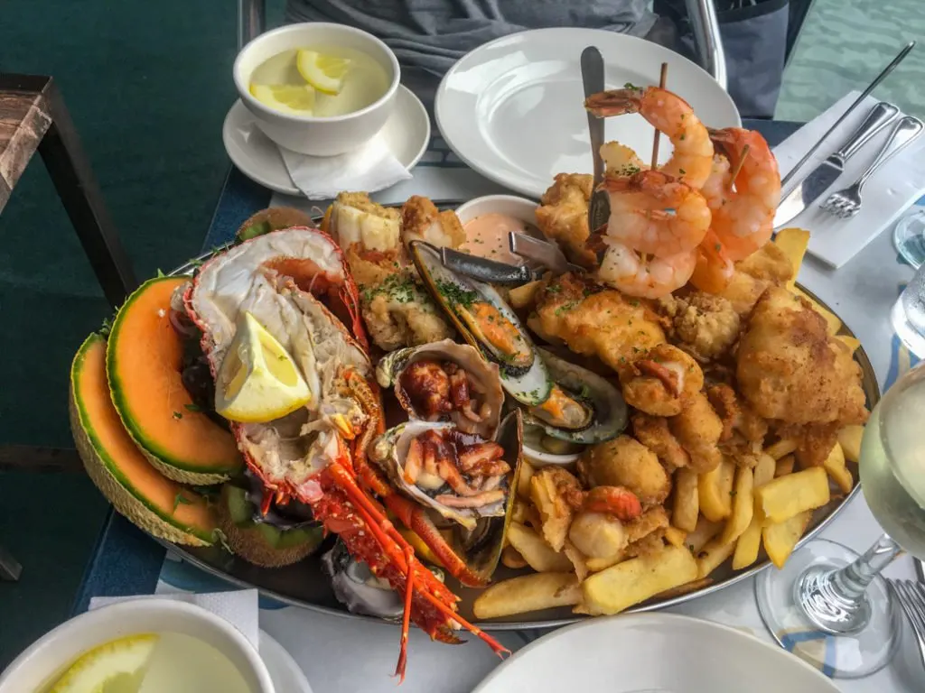 Seafood Platter at Pedro's The Restaurant in Ulverstone, Tasmania. Just one of over 40 things to do in Devonport and Tasmania's North West.